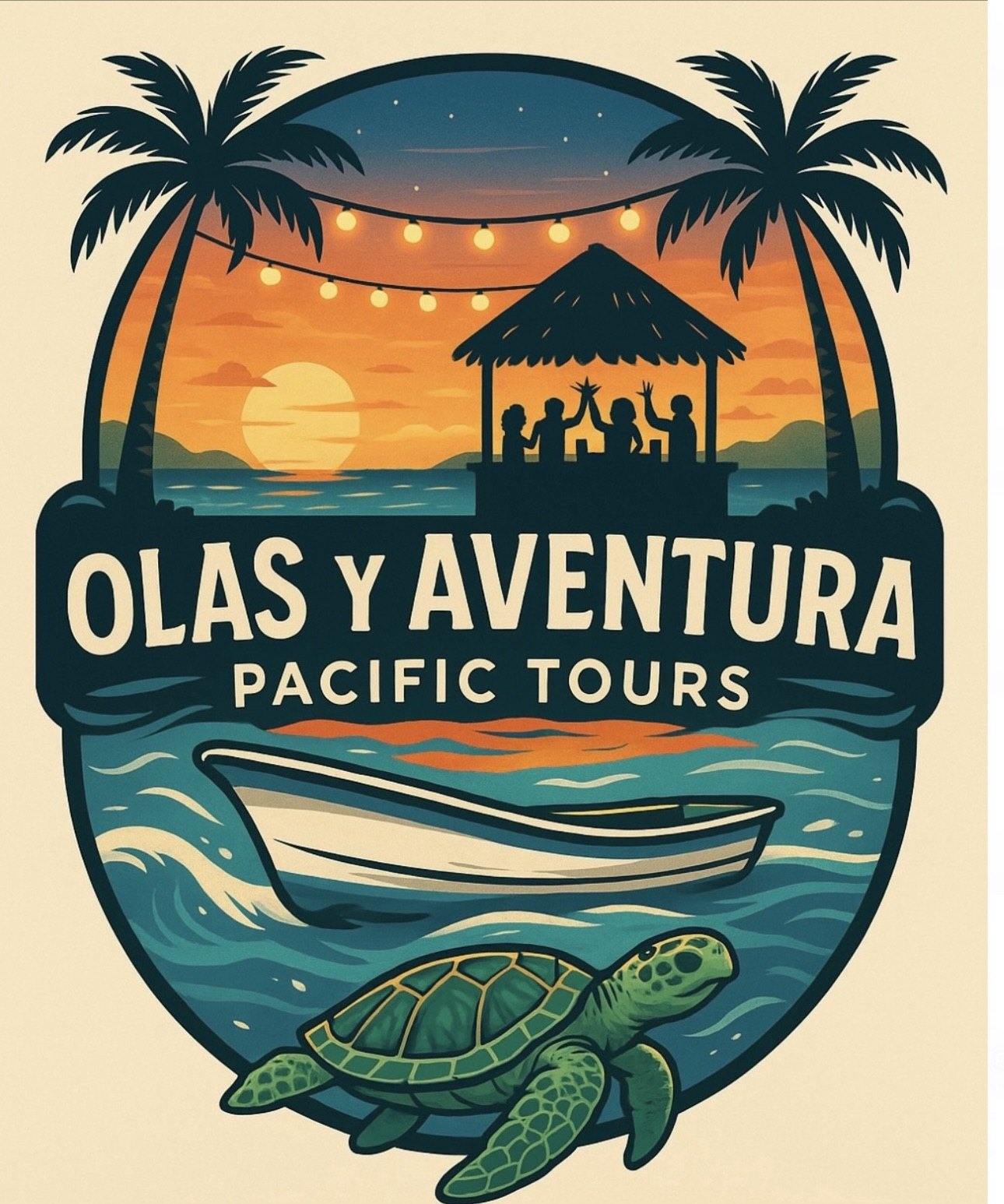 Olas y Aventura Pacific Tours logo
